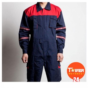 Engineering uniform unisex workwear jacket with two colors